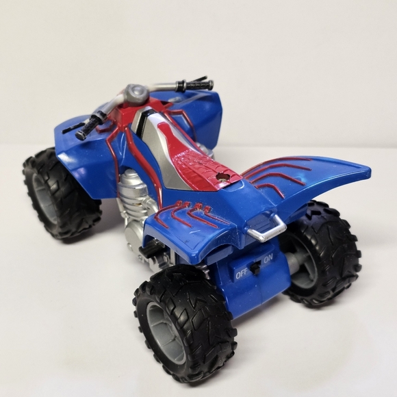 Spider-Man 3 Blue Bump 'N' Go 4-Wheeler | Untested | - Picture 4 of 8